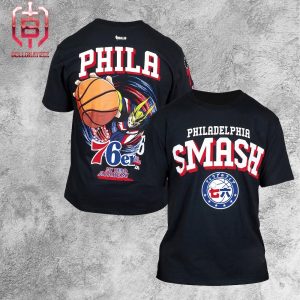 Philadelphia 76ers NBA x My Hero Academia All Might Smash Merchandise Fan Gift Shirt