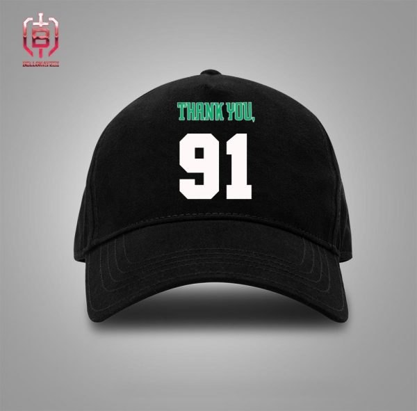 Philadelphia Eagles Thank You Fletcher Cox On His Retirement For A Great Fanchise NFL Career Snapback Classic Hat Cap