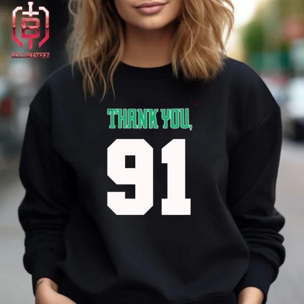 Philadelphia Eagles Thank You Fletcher Cox On His Retirement For A Great Fanchise NFL Career Unisex T-Shirt