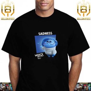 Phyllis Smith Voices Sadness In Inside Out 2 Disney And Pixar Official Poster Unisex T-Shirt