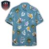 Pokemon Trendy Squirtle Tropical Flowers Aloha Style For Summer Vacation Hawaiian Shirt