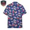 Pokemon Water Pokemon Dewgong Slowpoke Starmie Pattern Dark Ocean Blue Aloha Style For Summer Vacation Hawaiian Shirt