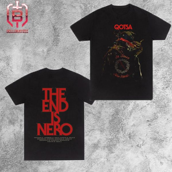 Queen Of The Stone Ages End Is Nero 23 Australia And New Zealand Tour 2024 Two Sides Unisex T-Shirt