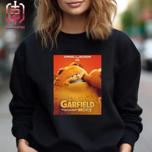 Samuel L Jackson As Vic In The Garfield Movie Memorial Day Weekend Releasing In Theaters On May 24 Unisex T-Shirt