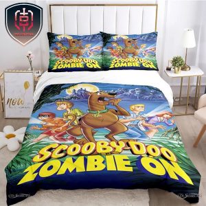 Scooby Doo Zombie On Twin Full Queen King Size Bed Set For Bedroom Bedding Set