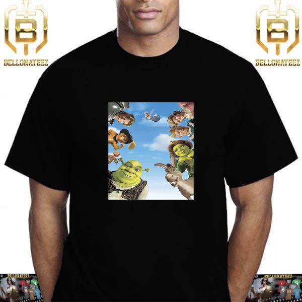 Shrek2 Re-Releases In Theaters April 12 For Its 20th Anniversary Unisex T-Shirt