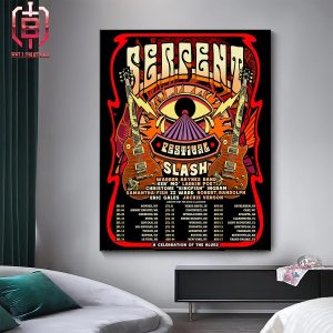 Slash Serpent Festival Deep Into The Soul Of The Blues From July 05 2024 At Bonner MT Home Decor Poster Canvas