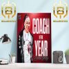 South Carolina Gamecocks Womens Basketball Head Coach Dawn Staley Is The Coach Of The Year Home Decor Poster Canvas