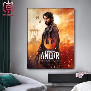 Star War Andor The Complete First Season Andor Are Getting 4K UHD Physical Releases On April 30 Home Decor Poster Canvas