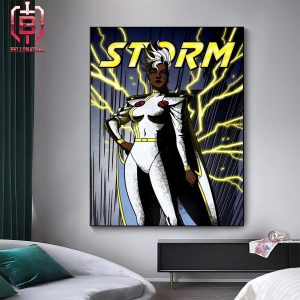 Storm Promotional Art For X-MEN 97 From Marvel Animation On Disney Plus Home Decor Poster Canvas