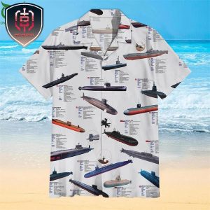 Submarine Carrier Universal Collection For Men And Women Tropical Summer Hawaiian Shirt