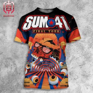 Sum 41 Tour Of The Setting Sum Poster Is Available Exclusively At Our Final Japan Shows All Over Print Shirt