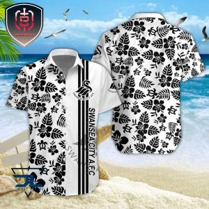 Swansea City A.FC EFL Championship For Men And Women Tropical Summer Hawaiian Shirt