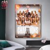 The 2024 Phillips 66 Big 12 Women’s Basketball Champions Is The University Of Texas Longhorns Home Decor Poster Canvas
