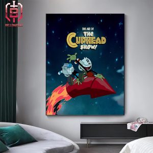 The Art Of The Cuphead Show Will Release On September 3 2024 Home Decor Poster Canvas