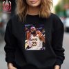 The King LeBron James Is The First And Only Player In NBA History To Crack 40k Points Unisex T-Shirt