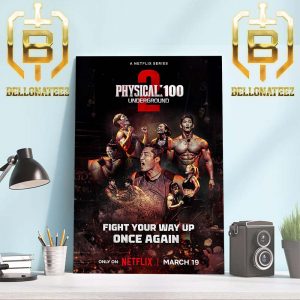 The Return Of Physical 100 Underground Fight Your Way Up Once Again Home Decor Poster Canvas