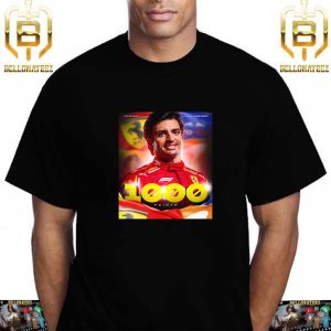 The Smooth Operator Carlos Sainz 1000 F1 Points And Counting Unisex T-Shirt