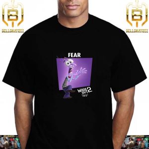 Tony Hale Voices Fear In Inside Out 2 Disney And Pixar Official Poster Unisex T-Shirt