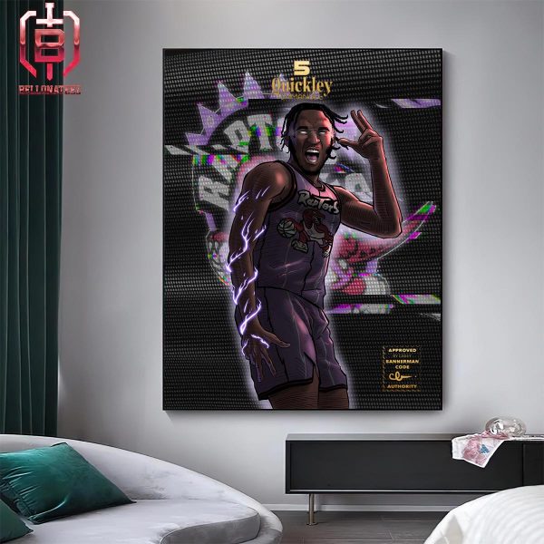 Toront Raptors Immanuel Quickley Rapsdem Premium Limited Editon Home Decor Poster Canvas