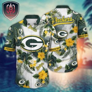 Trending Green Bay Packers NFL Flower Floral For Men And Women Tropical Summer Hawaiian Shirt