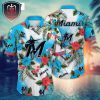 Trending MLB Miami Marlins Flower Tropical Summer For Men And Women Tropical Summer Hawaiian Shirt