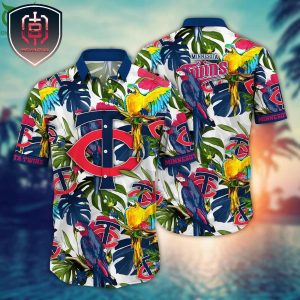 Trending MLB Minnesota Twins Flower For Men And Women Tropical Summer Hawaiian Shirt