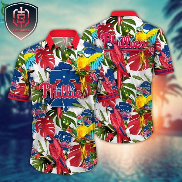 Trending MLB Philadelphia Phillies Flower For Men And Women Tropical Summer Hawaiian Shirt
