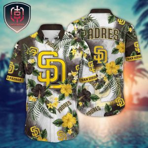 Trending MLB San Diego Padres Flower Floral For Men And Women Tropical Summer Hawaiian Shirt