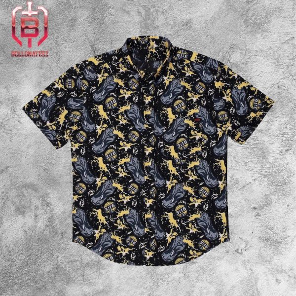 WWE Stone Cold Steve Austin Can of Whoopass Kunuflex Button Down Short Sleeve Hawaiian Shirt