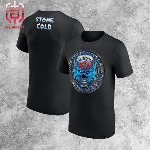 WWE Stone Cold Steve Austin Metal Glowing Skull 3 16 Day Two Sides Unisex T-Shirt