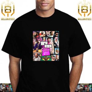 Welcome to Miami UFC 299 x GTA Vice City Unisex T-Shirt