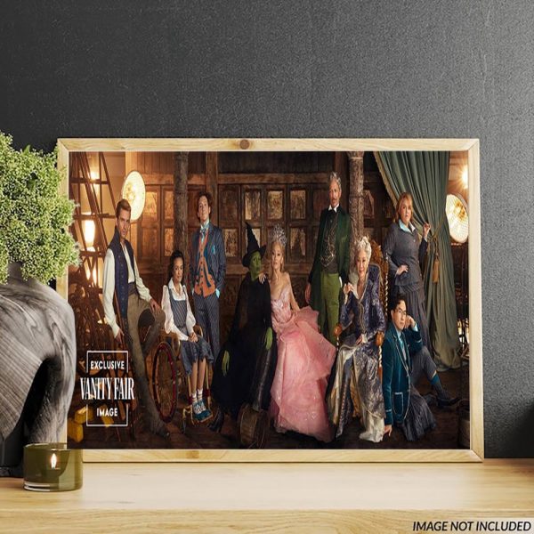Wicked 2024 All Cast Release On November 24th 2024 Home Decor Poster Canvas