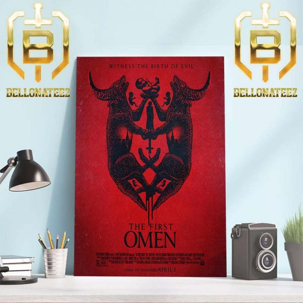 Witness The Birth Of Evil The First Omen New Poster Home Decor Poster Canvas