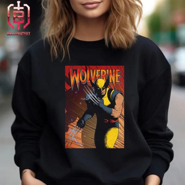 Wolverine Promotional Art For X-MEN 97 From Marvel Animation On Disney Plus Unisex T-Shirt