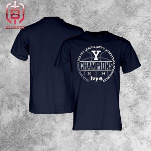 Yale Bulldogs 2024 Ivy League Men’s Basketball Conference Tournament Champions Unisex T-Shirt