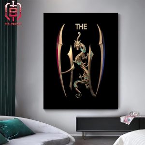 Iron Maiden The Great Chinggis Khaan Logo Home Decor Poster Canvas