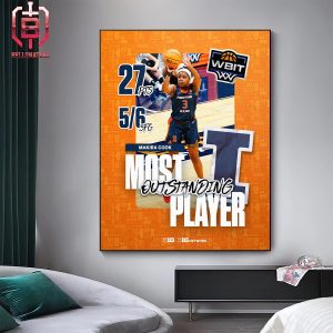 A Dominant Performance Earned Makira Cook The Women’ Basketball Invitation Tournament Most Outstanding Player Honor Home Decor Poster Canvas