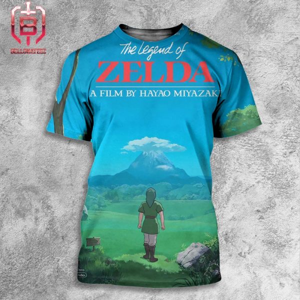 A Film About The Legend Of Zelda Games Is In Preparation And Will Be Produced By The Famous Studio Ghibli All Over Print Shirt