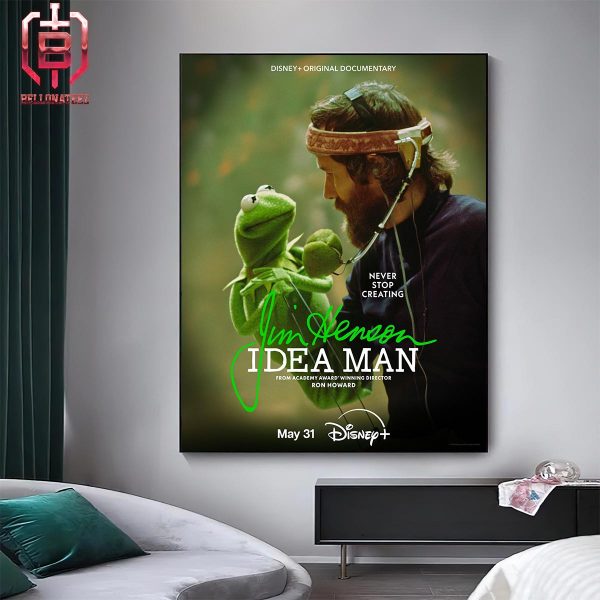 A Jim Henson Documentary Will Release On May 31 On Disney Plus Directed By Ron Howard Home Decor Poster Canvas