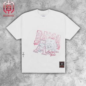 Alabama Crimson Tide Cactus Jack Travis Scott Collab With Fanatics Mitchell And Ness Jack Goes Back Collection T-Shirt