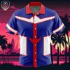 Akira Kaneda Jacket Beach Wear Aloha Style For Men And Women Button Up Hawaiian Shirt
