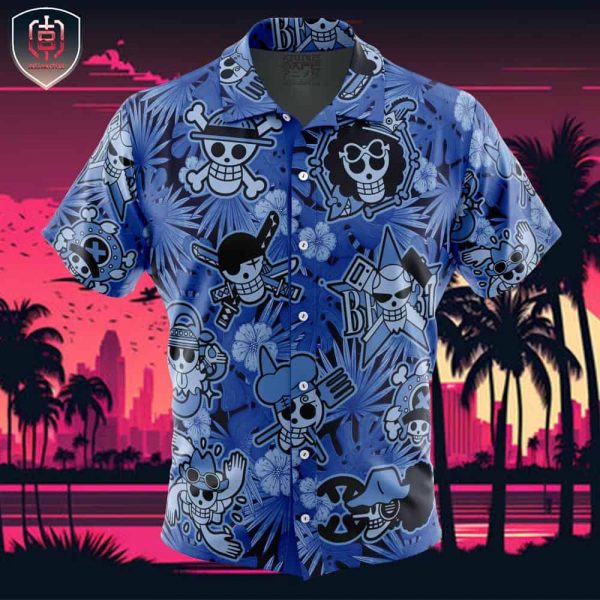 Aloha Theme One Piece Beach Wear Aloha Style For Men And Women Button Up Hawaiian Shirt