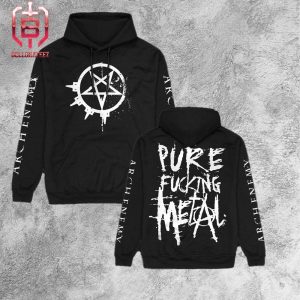 Arch Enemy New Merch Apparel Pure Fucking Metal Unisex Hoodie Shirt