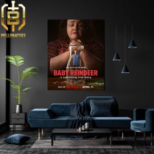 Baby Reindeer A Captivating True Story A Netflix Limited Series Only On Netflix April 11th Home Decor Poster Canvas