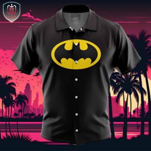 Batman DC Comics Beach Wear Aloha Style For Men And Women Button Up Hawaiian Shirt