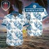 Beer Hawaiian Shirt Miller Lite Skull Pineapple Pattern Black White For Men And Women Aloha Hawaiian Shirt