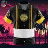 Black Ranger Mighty Morphin Power Rangers Beach Wear Aloha Style For Men And Women Button Up Hawaiian Shirt
