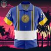 Blue Ranger Mighty Morphin Power Rangers Beach Wear Aloha Style For Men And Women Button Up Hawaiian Shirt