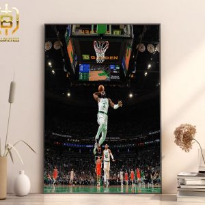 Boston Celtics Beats The Record In NBA With 60 Wins Home Decor Poster Canvas